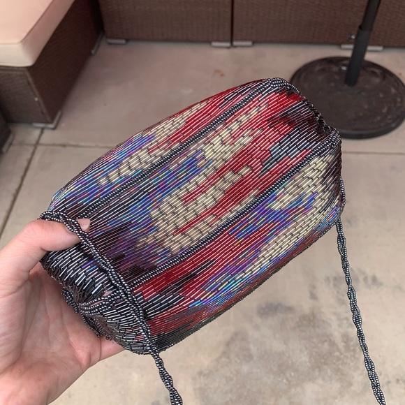 Vintage Beaded Purse - Picture 5 of 9